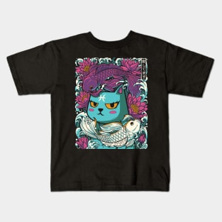 CatSoki Pisces Kids T-Shirt